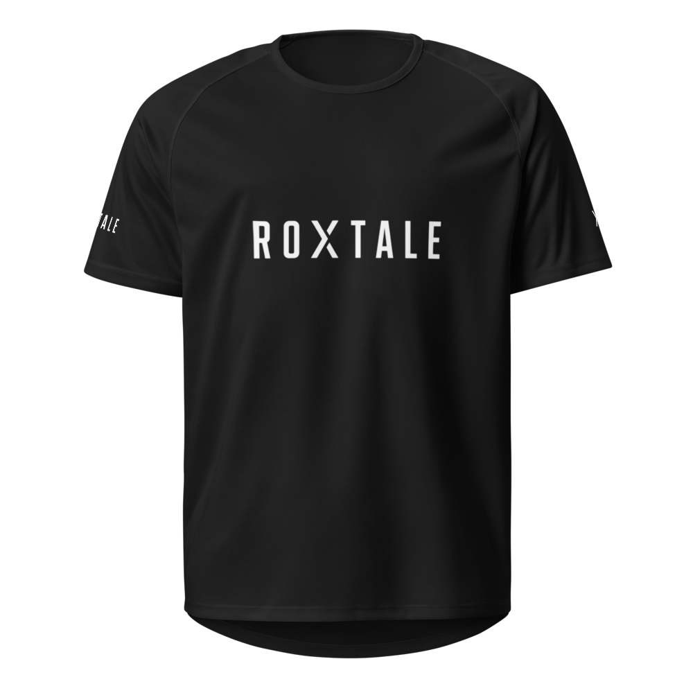 Schwarzes ROXTALE Sports Jersey